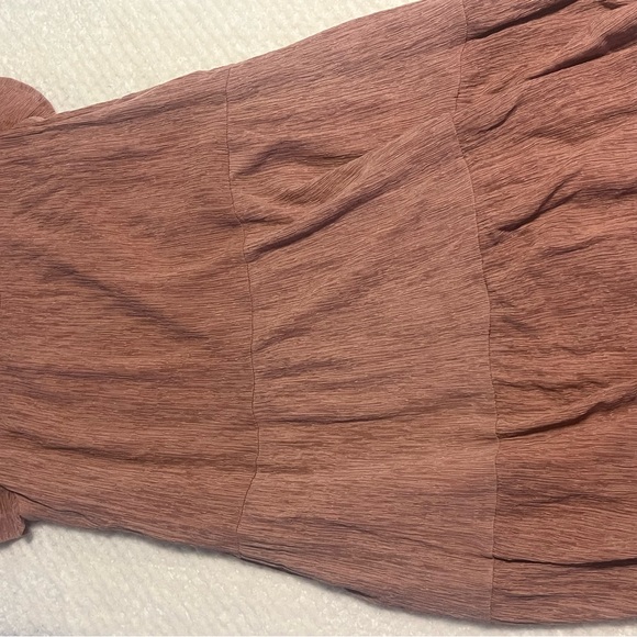 Altar'd State Womens Dress Ruffle Sleeve Dress Size Fall Dress Pockets Medium - Picture 6 of 8